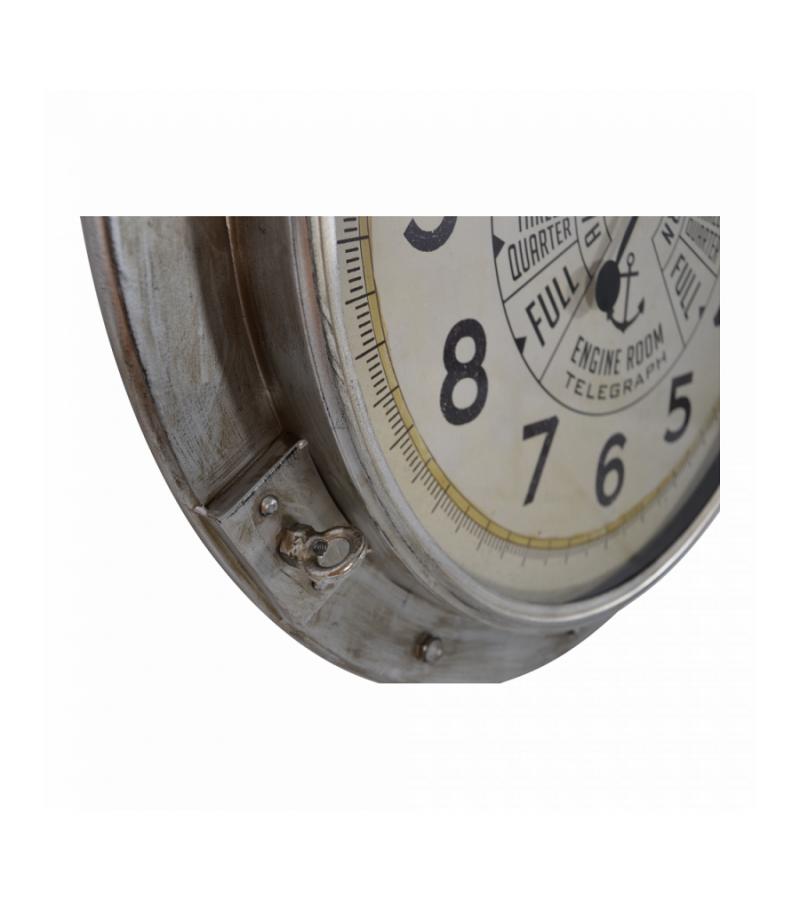 Klassieke wandklok Glasgow 72x7 cm